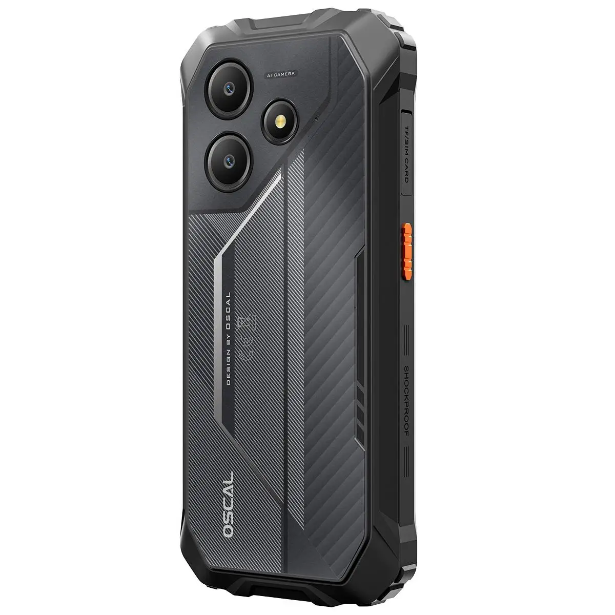Blackview Oscal Marine 2 Rugged Phone 8GB+128GB 6.56'' HD+ Display 11000mAh Android 15 Unisoc T615 4G NFC Smartphone