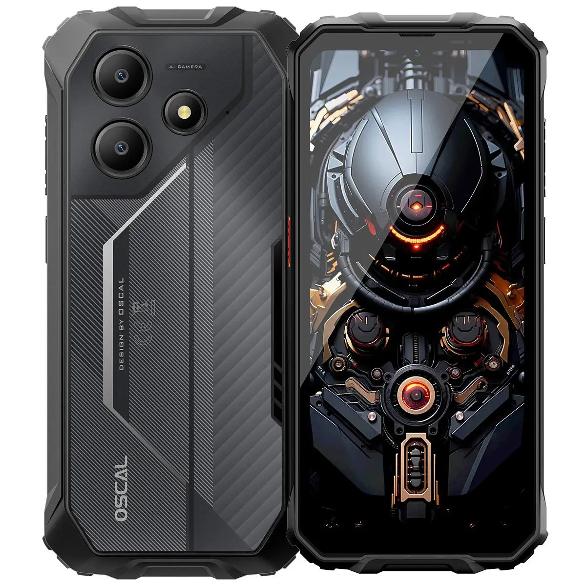 Blackview Oscal Marine 2 Rugged Phone 8GB+128GB 6.56'' HD+ Display 11000mAh Android 15 Unisoc T615 4G NFC Smartphone