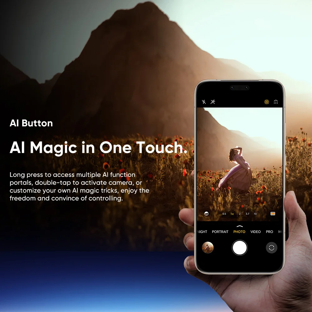Honor Magic 8 Pro 5g Smartphone Global Version Snapdragon 8 Elite Gen 5 200Mp Aimage 7100Mah 100W 6.71'' Oled Nfc Esim Honor Phone