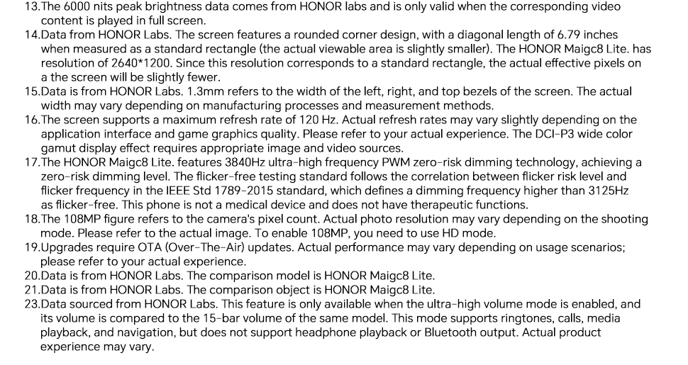 New Honor Magic8 Lite Eu Version 2026 5g Smartphone Android Mobile Phones Amoled Snapdragon 6 Gen 4 7500Mah 108Mp Ois Ai Camera