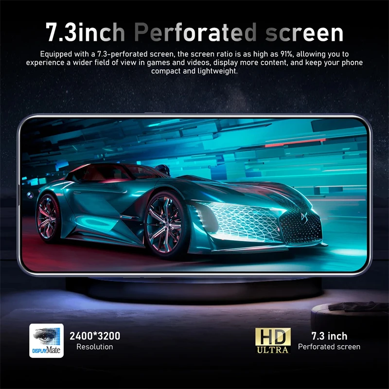 7800mAh 16+1TB 2025 New M7 Pro Smartphone 7.3inch 72+108MP Dual SIM 5G Mobile phone Android14 Cellphones Snapdragon8 gen3