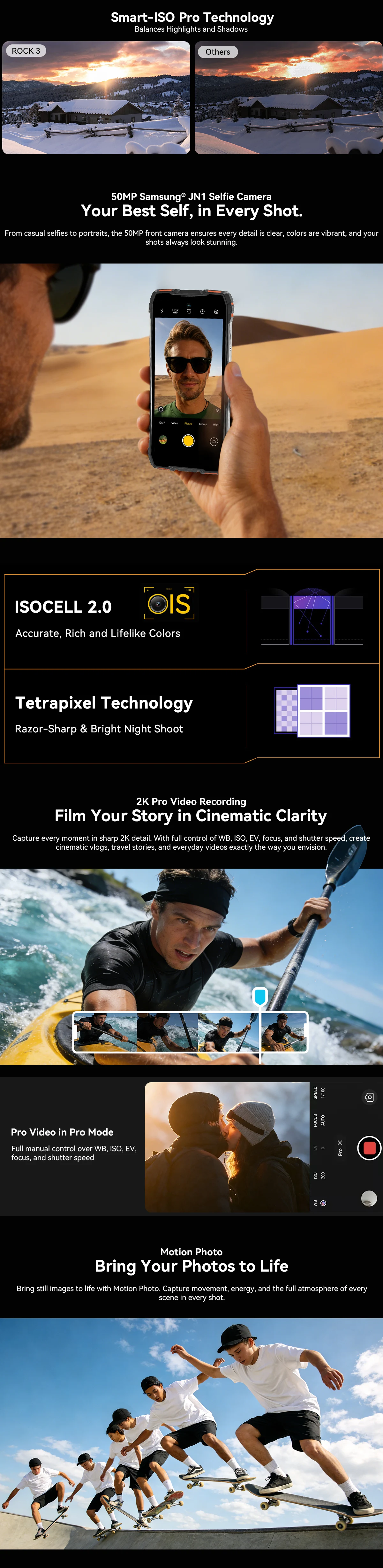 Blackview ROCK 3 Rugged Smartphone 6.78'' 32GB(8+24)GB+256GB Android 16 10000mAh NFC 2.4K 120Hz MediaTek G100 108MP