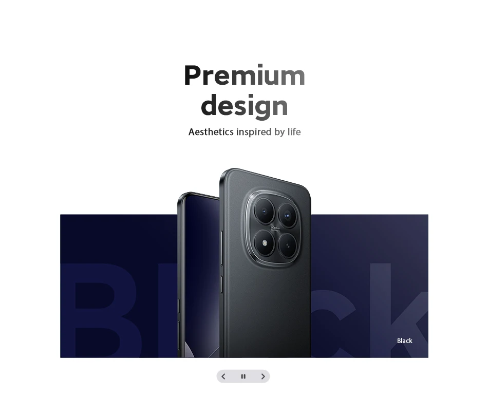 Xiaomi Mobile Phones Redmi Note 15 Pro+ 5G Global Version Snapdragon® 7s Gen 4 NFC 6.83' CrystalRes AMOLED Display 6500mAh