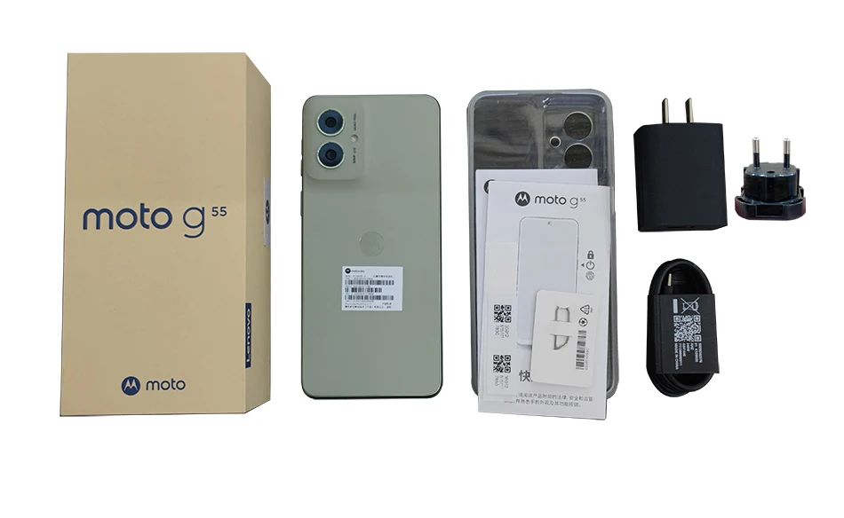 Motorola MOTO G55 Smartphone Original Global ROM 6.5-inch 120Hz Display 256GB MediaTek Dimensity 7025 50MP Cellphone