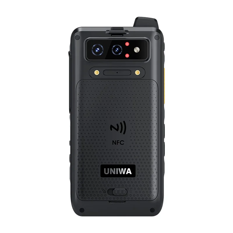 UNIWA F400 Zello POC Walkie Talkie Global 4G Rugged PDA Android 15 4 Inch 4GB+64GB 2.5W Big Speaker 4350mAh PoC SOS Button NFC