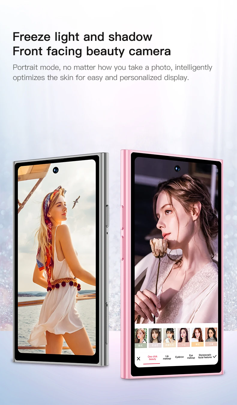 ONEMYTH S26 Pro 4G Mini Smartphone 4.0' 3GB+64GB Dual SIM 2000mAh Face Unlock Small Pocket Phone for Student Elderly Backup Phon