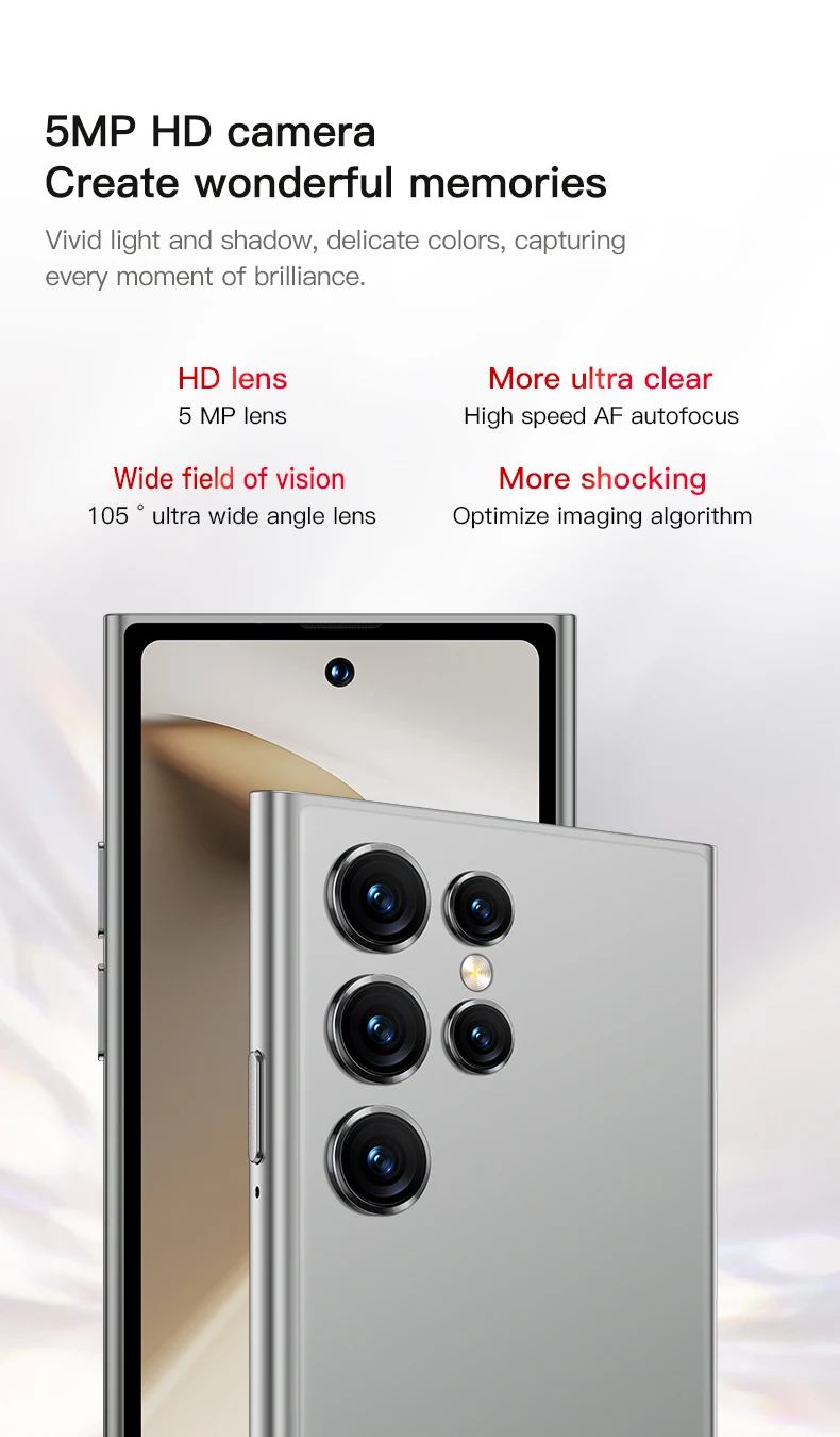 ONEMYTH S26 Pro 4G Mini Smartphone 4.0' 3GB+64GB Dual SIM 2000mAh Face Unlock Small Pocket Phone for Student Elderly Backup Phon