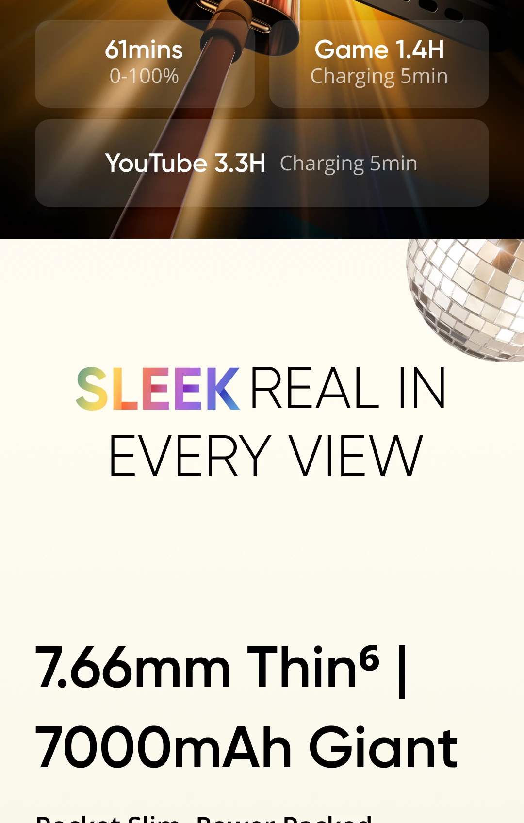 [World Premiere] realme 15 5G Smartphone Dimensity 7300+ 5G Chipset 6.77" 144Hz AMOLED Display NFC