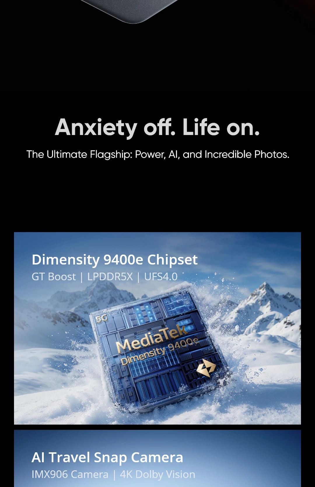 Russian Version realme GT 7 5G Smartphone Dimensity 9400e Chipset 7000mAh Battery 120W Charge 50MP Sony IMX906 OIS Camera NFC