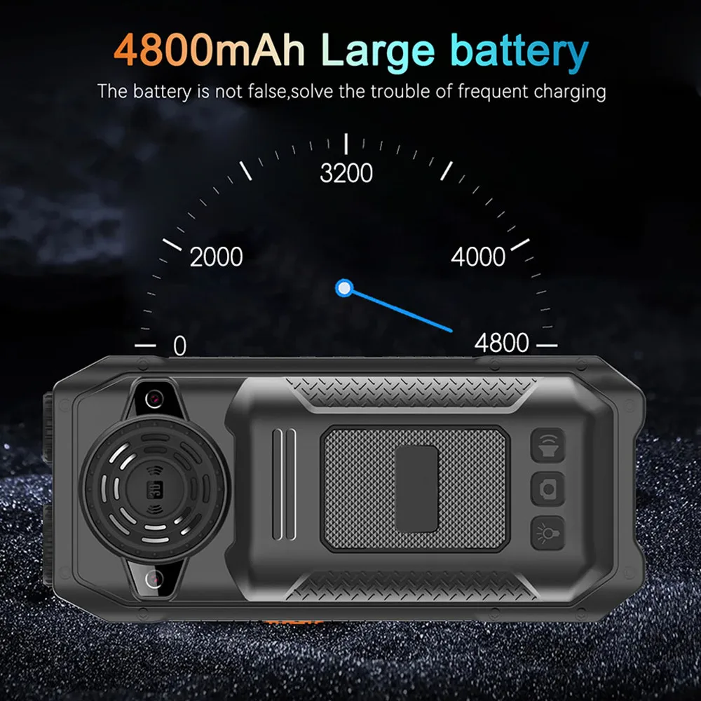 UNIWA M6000 2G Feature Phone Power Bank 2.3Inch FM Radio MP3 Voice Record Torch Mobile Phone Big Keyboard Cellphone For Elderly