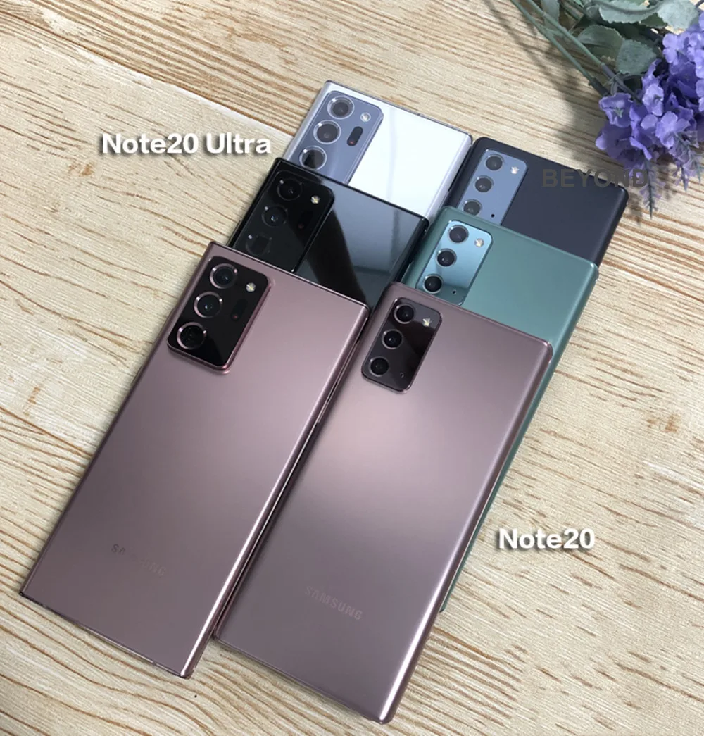Samsung Galaxy Note20 Note 20 5G N981U1 N981B N9810 N981N 6.7" 8GB RAM 128/256GB Octa Core NFC Original Android Cell Phone