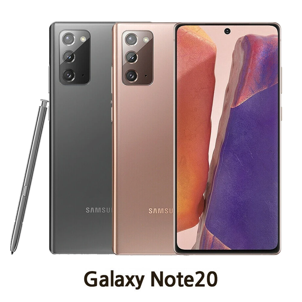 Samsung Galaxy Note20 Note 20 5G N981U1 N981B N9810 N981N 6.7" 8GB RAM 128/256GB Octa Core NFC Original Android Cell Phone