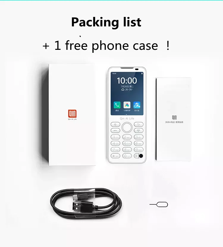 Qin F21 Pro Support Google RAM3GB/4GB Rom 32GB/64GB Touch Screen 2.8inch Android11 MTK6761