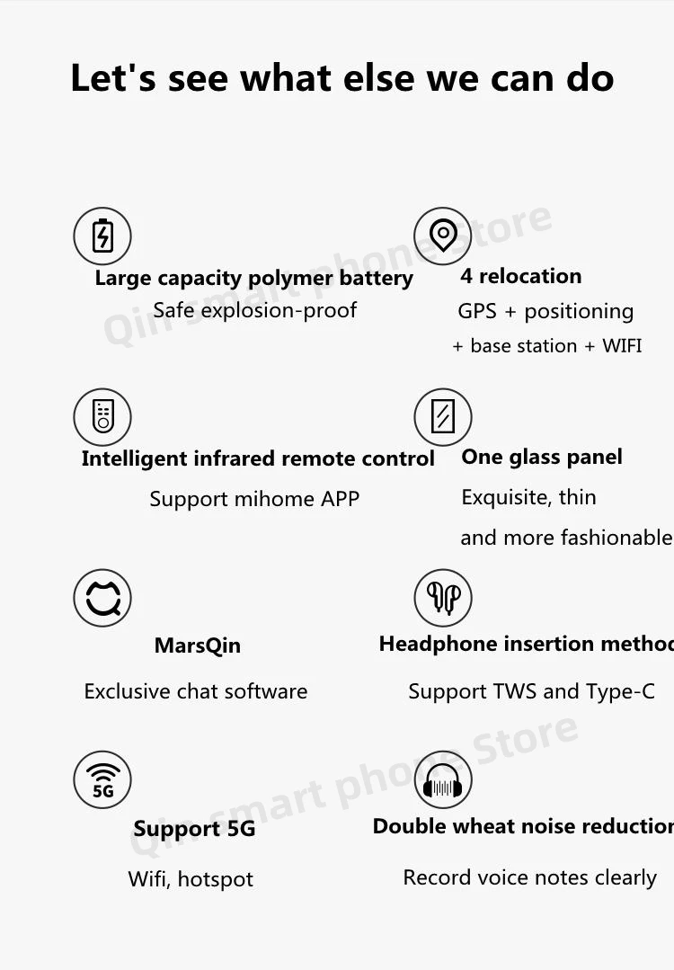 Qin F21 Pro Support Google RAM3GB/4GB Rom 32GB/64GB Touch Screen 2.8inch Android11 MTK6761