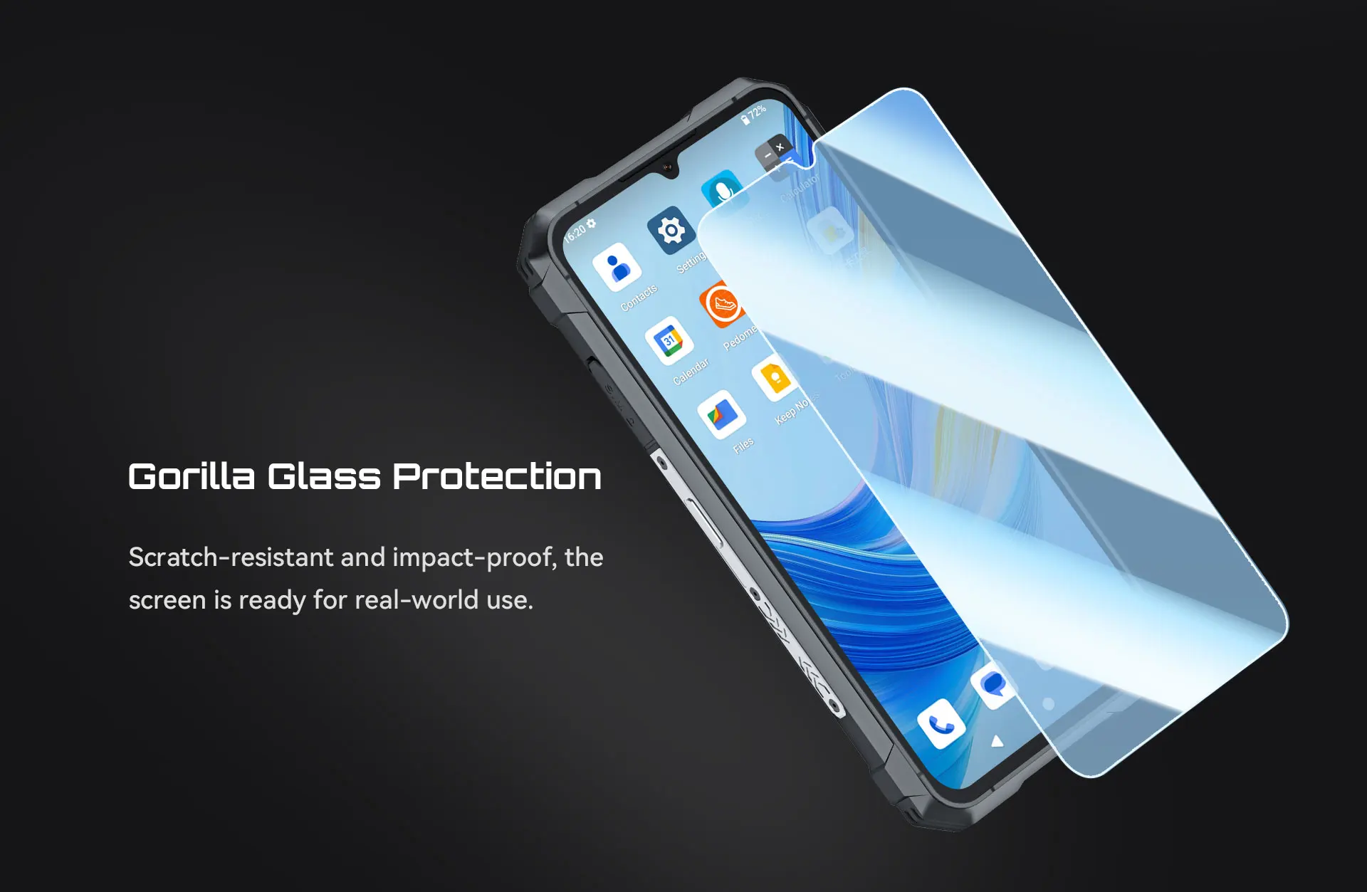 Cubot Kingkong 11 Rugged Phone Dimensity 7025 5G 1.45" Rear Display 10200mAh Battery 33W 16GB RAM+256GB ROM 108MP Camera NFC