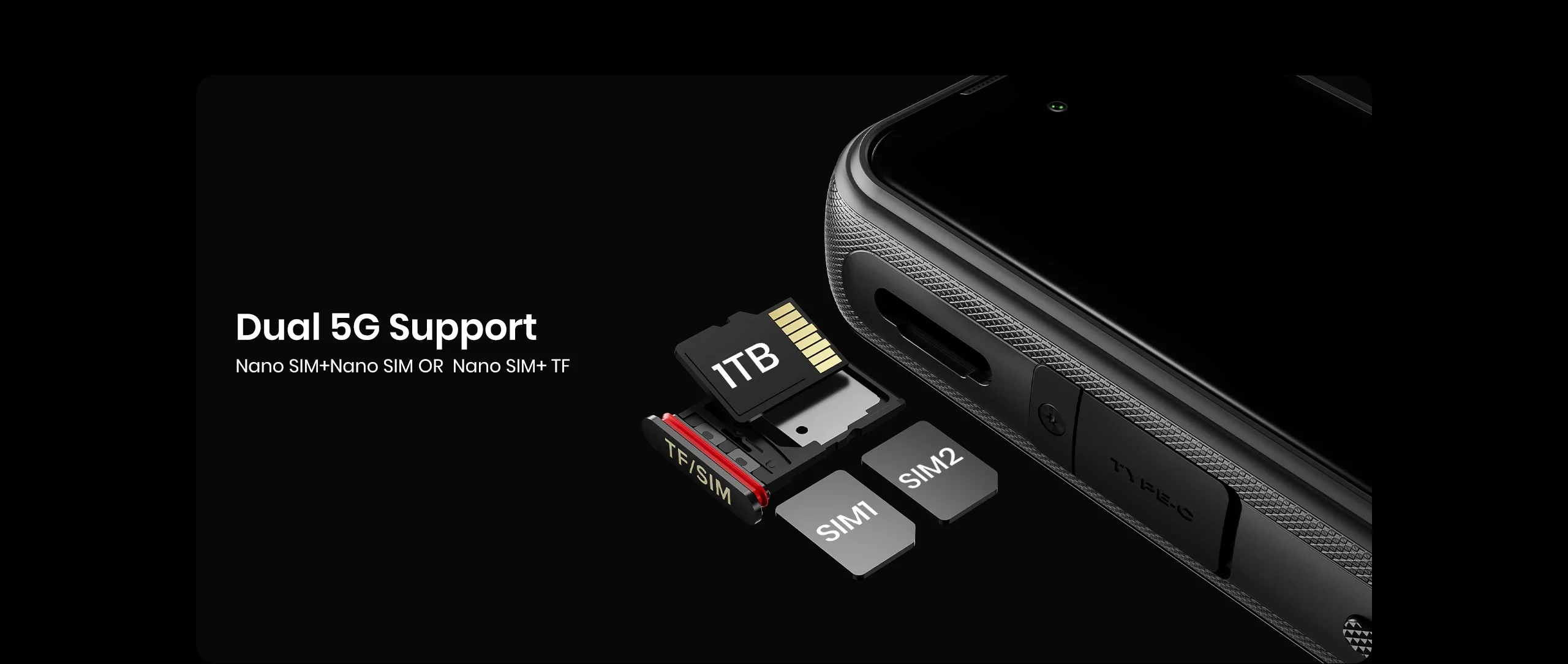FOSSiBOT F116 Pro 5G Mini Rugged Phone Dimensity 7300, 36GB(12+24)+256GB, 4" HD Screen, 3700mAh 33W Charge, Android 16, 152.6° Wide Angle 50MP+48MP OIS+32MP, IP68, LED Light, One-Click Video, Fashion Business Outdoor Cell Phone