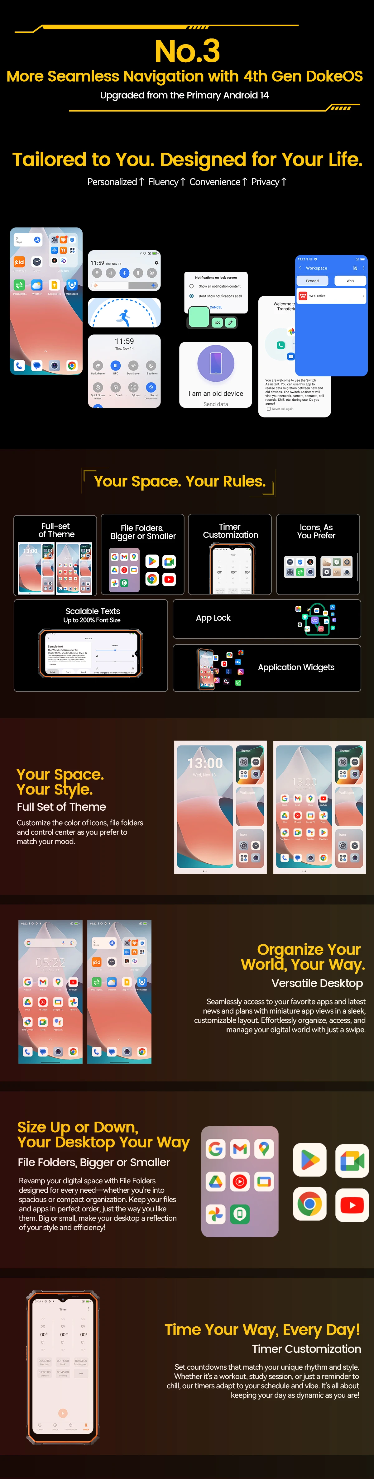 Blackview BV6200 Plus [No EU Charger] 32GB(8+24)+128GB 11000mAh Android 14 Mobile Phone 6.56" HD+ Screen 16MP NFC