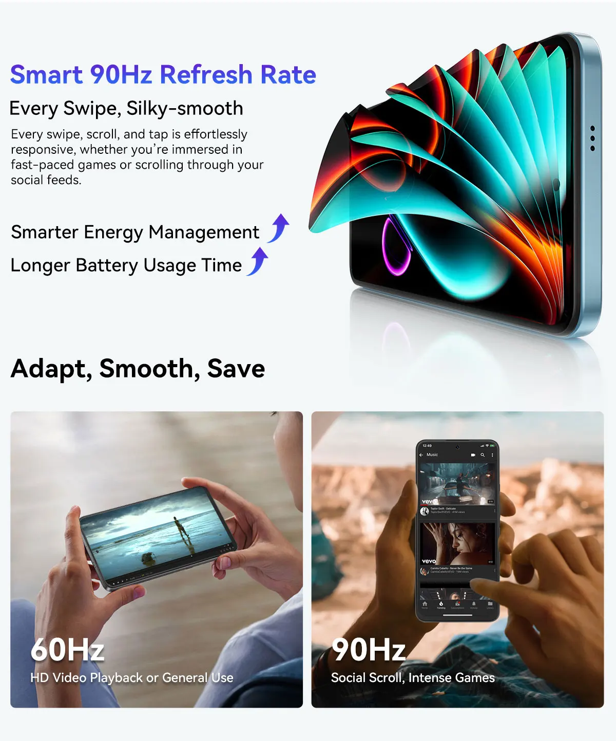Blackview COLOR 6 Smartphone 6.67inch Display MTK G81 8GB RAM 128GB/256GB ROM 50MP Camera 5000mAh Battery Android 15 Cellphone