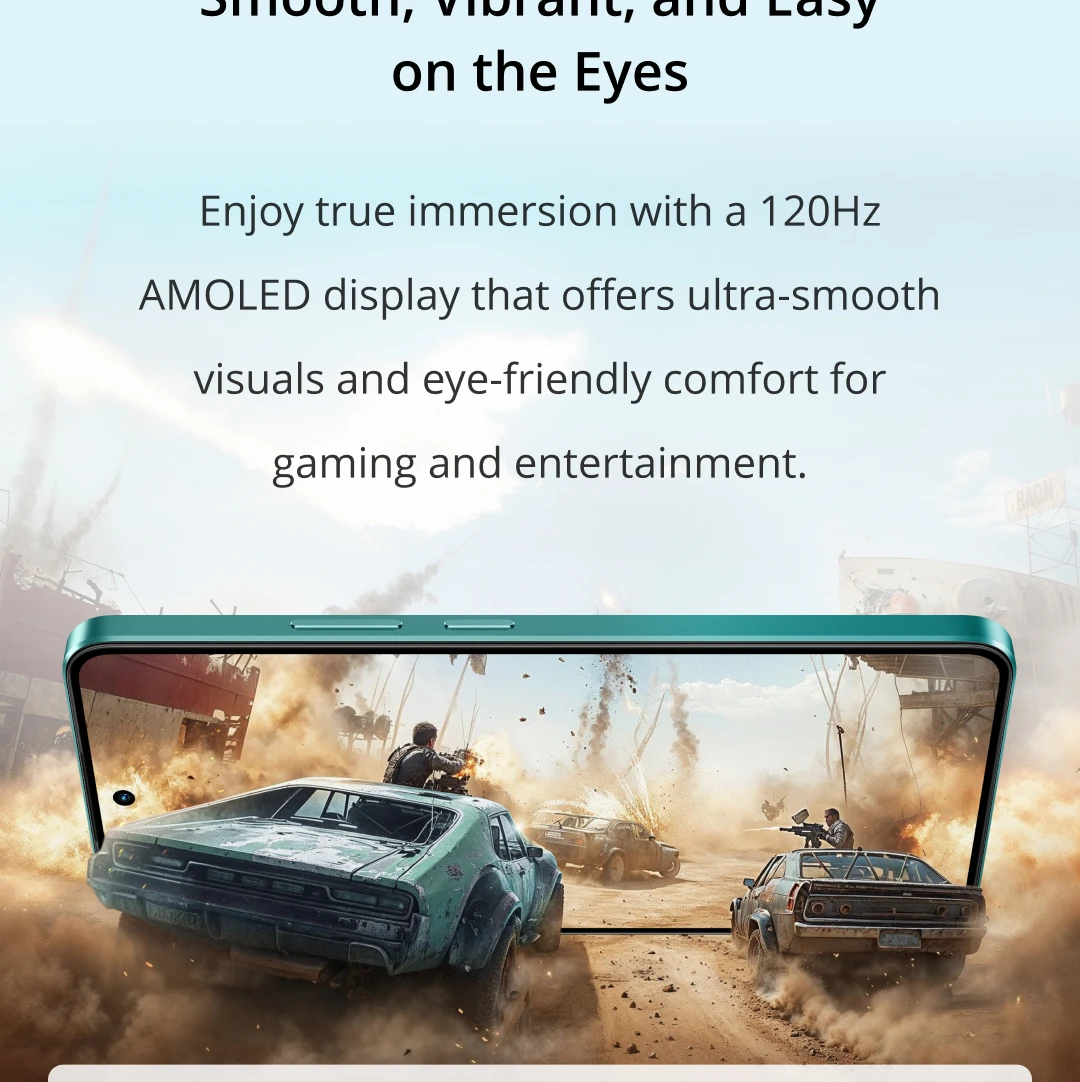 [Global Version] realme P3 5G Smartphone NFC Snapdragon® 6 Gen 4 Chipset 5260mAh Battery 6.67" 120Hz AMOLED Display No Charger