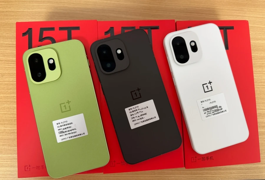 Oneplus 15T Mobile Phone 7500mAh 165Hz Screen Google Play Store Color OS 16 OTA Update