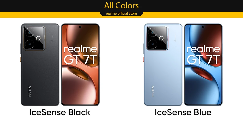 [Russian Version] Smartphone realme GT 7T 5G Dimensity 8400-MAX Chipset 7000mAh Battery 120W Charge 50MP Sony OIS Camera NFC