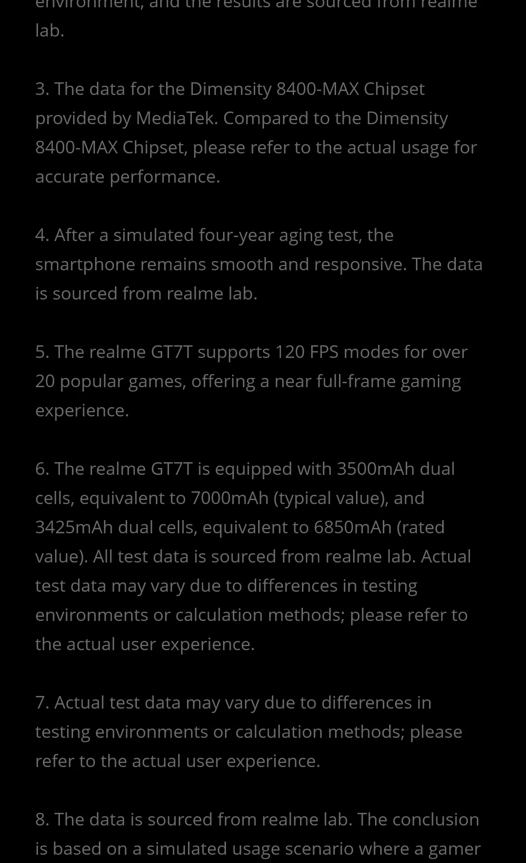 [Russian Version] Smartphone realme GT 7T 5G Dimensity 8400-MAX Chipset 7000mAh Battery 120W Charge 50MP Sony OIS Camera NFC