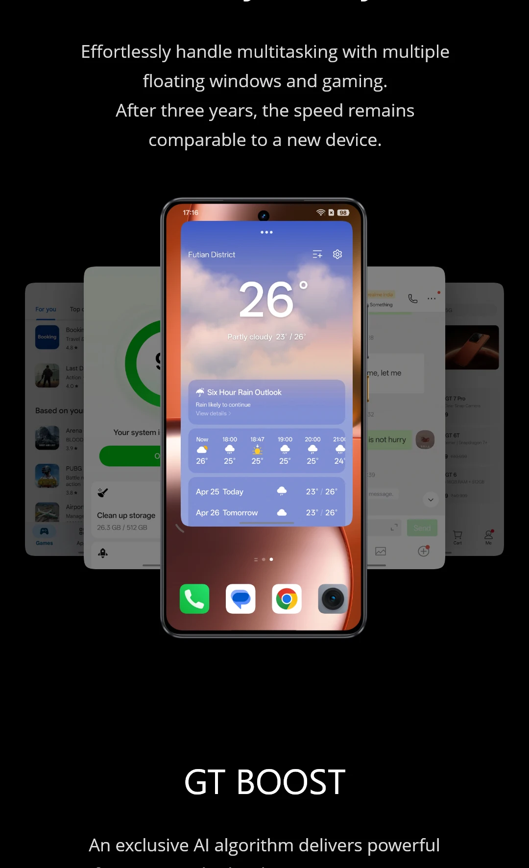 [Russian Version] Smartphone realme GT 7T 5G Dimensity 8400-MAX Chipset 7000mAh Battery 120W Charge 50MP Sony OIS Camera NFC
