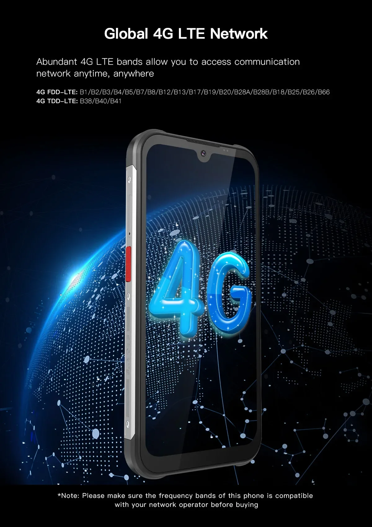 UNIWA W555 4G Smartphone 5.71 Inch HD+ Water Drop Screen 3GB+32GB Android 12 4000mAh 13MP NFC Global Version Cell Phones