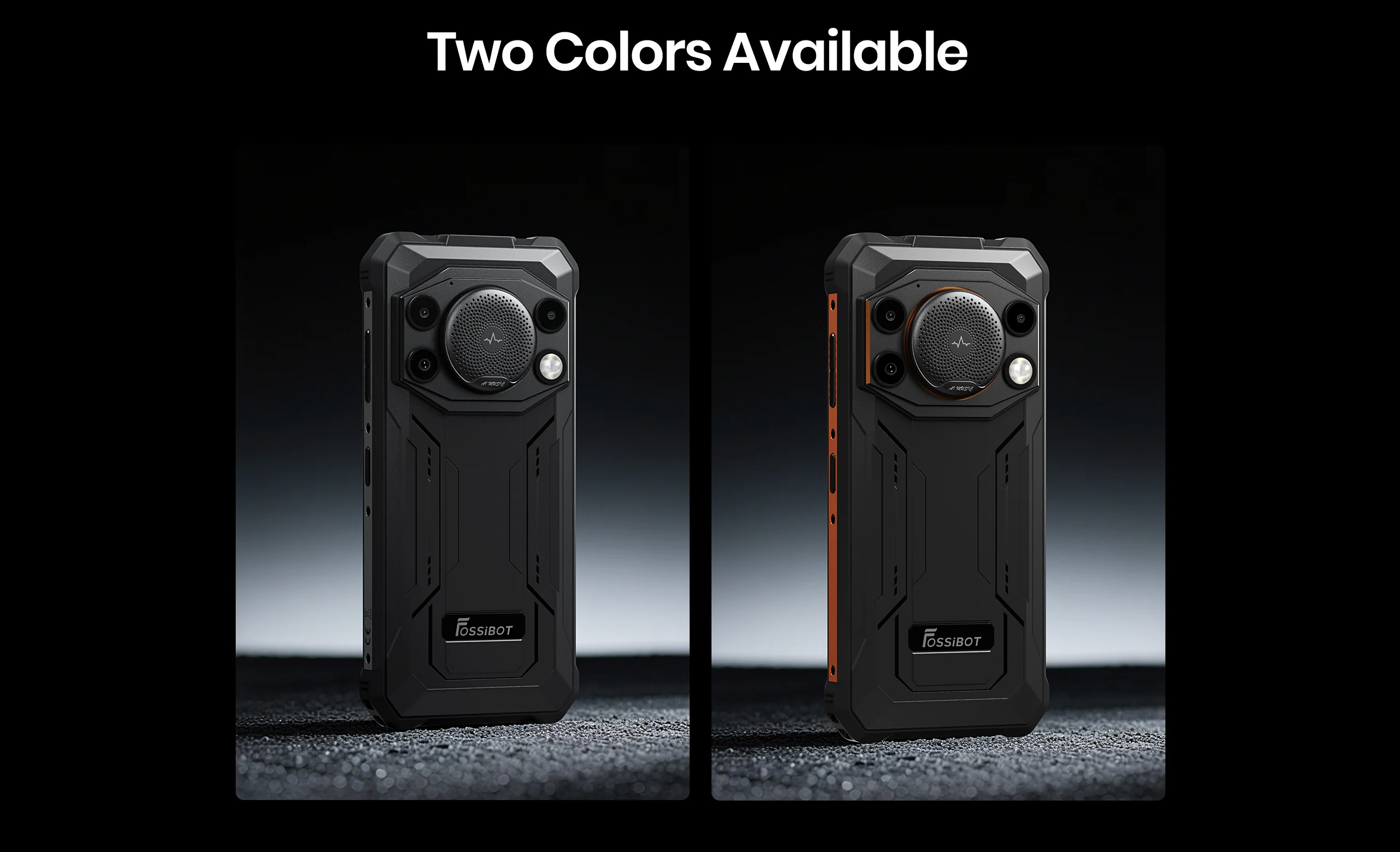 World Premiere Fossibot [F110-Pro] 5G Android 15 Rugged Smartphone 20GB(8+12) 128GB 10000mAh 6.745" HD+ 50MP 128dB Speaker NFC