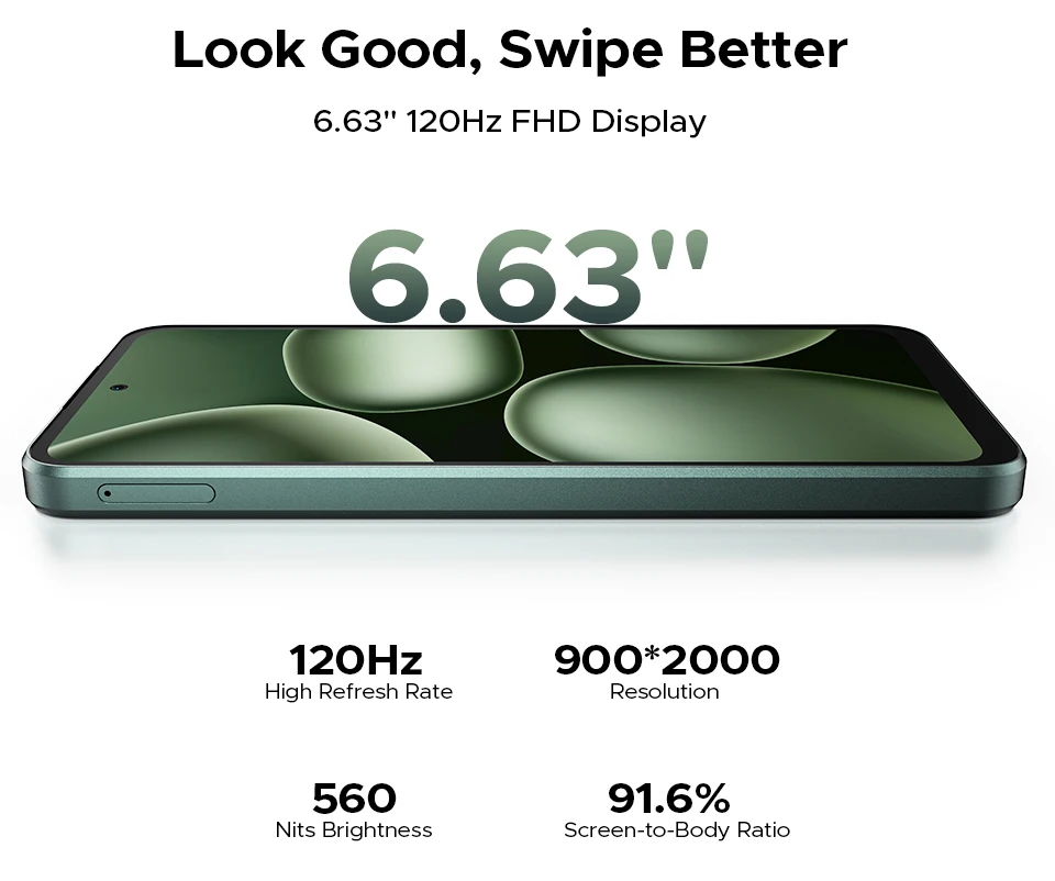World Premiere DOOGEE B10 Smartphone 7600mAh Battery 6GB 256GB 6.6'' Display 64MP AI Camera Gemini AI Android 16 Mobile Phone