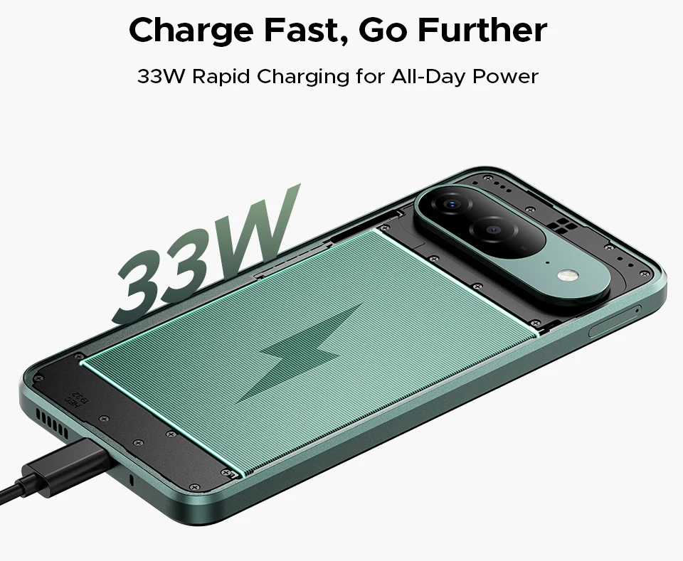 World Premiere DOOGEE B10 Smartphone 7600mAh Battery 6GB 256GB 6.6'' Display 64MP AI Camera Gemini AI Android 16 Mobile Phone