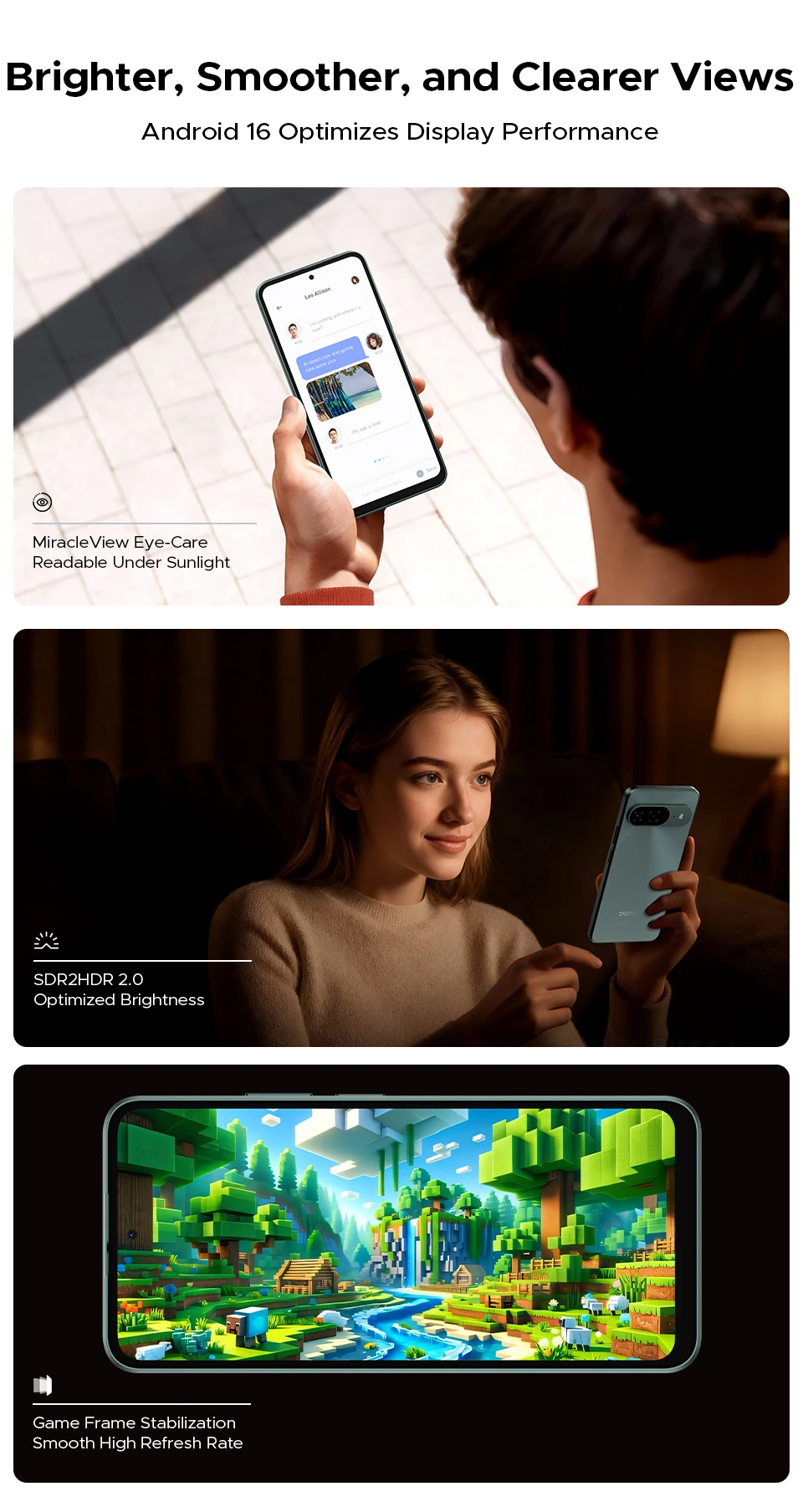World Premiere DOOGEE B10 Smartphone 7600mAh Battery 6GB 256GB 6.6'' Display 64MP AI Camera Gemini AI Android 16 Mobile Phone