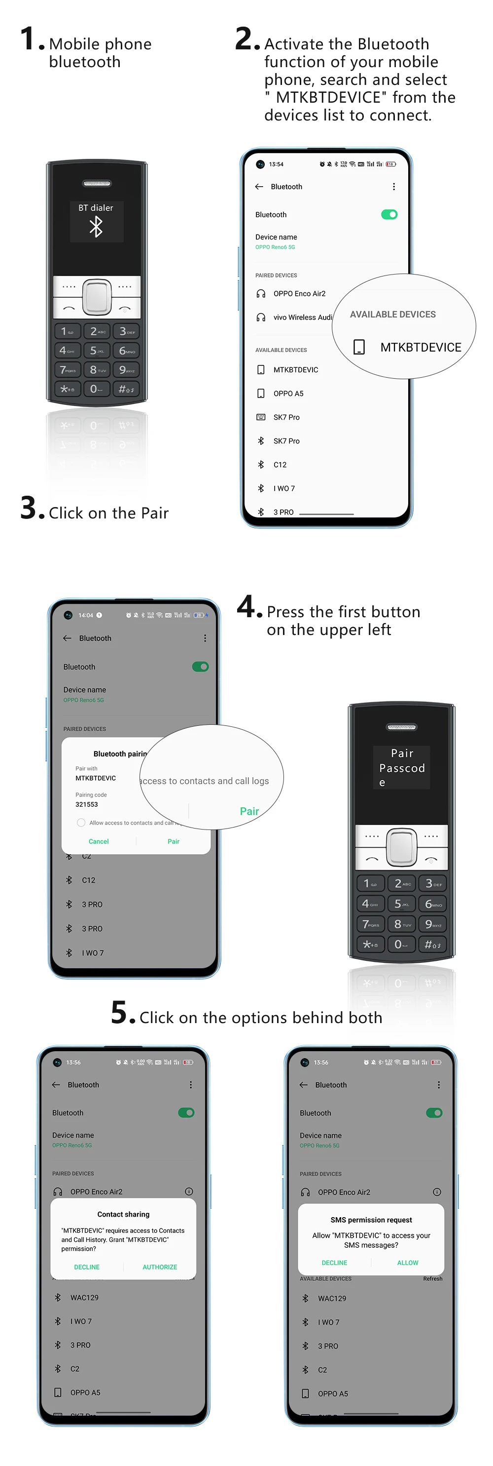 SERVO BM150 Super Small Feature Mobile Phone 2 SIM Standby Speed Dial Auto Call Record Blacklist Mini Button Smallest Telephones