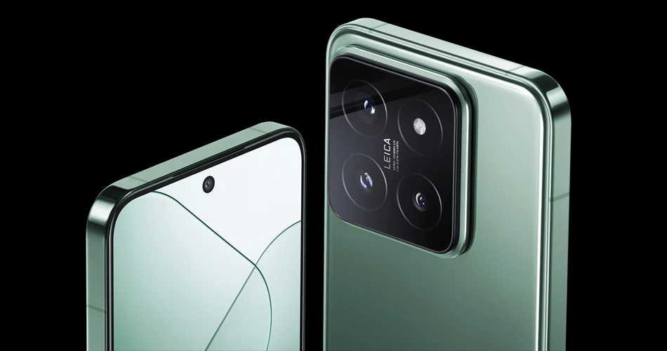 Global ROM Xiaomi 14 256GB/512GB Snapdragon 8 Gen 3 90W 4610mAh Battery 6.36" 1.5K Screen 50MP+32MP Camera (Used)