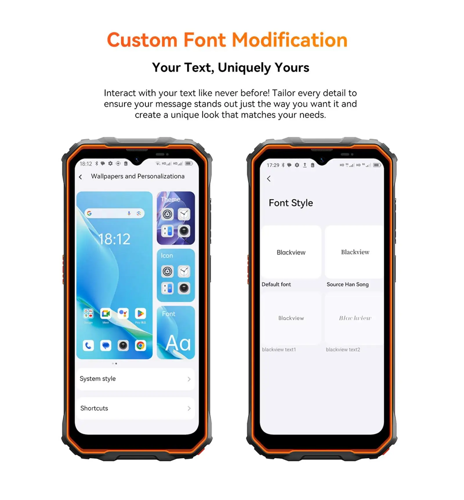 Blackview Oscal Marine 2 Rugged Phone 4GB+64GB Smartphone 6.56 " Android 15 Unisoc T61 AI 11000mAh Battery Octa Core 4G NFC