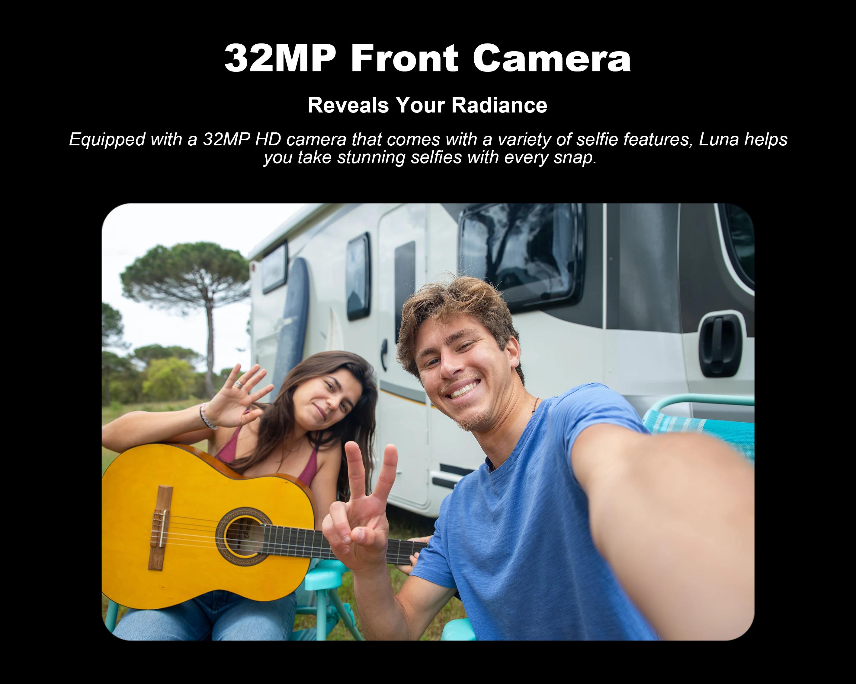 Unihertz Luna Smartphone Rhythm Ambient LED strip Music Phone 8GB RAM 256GB ROM 108MP G99 Mobile Phone Night Vision Cellphone