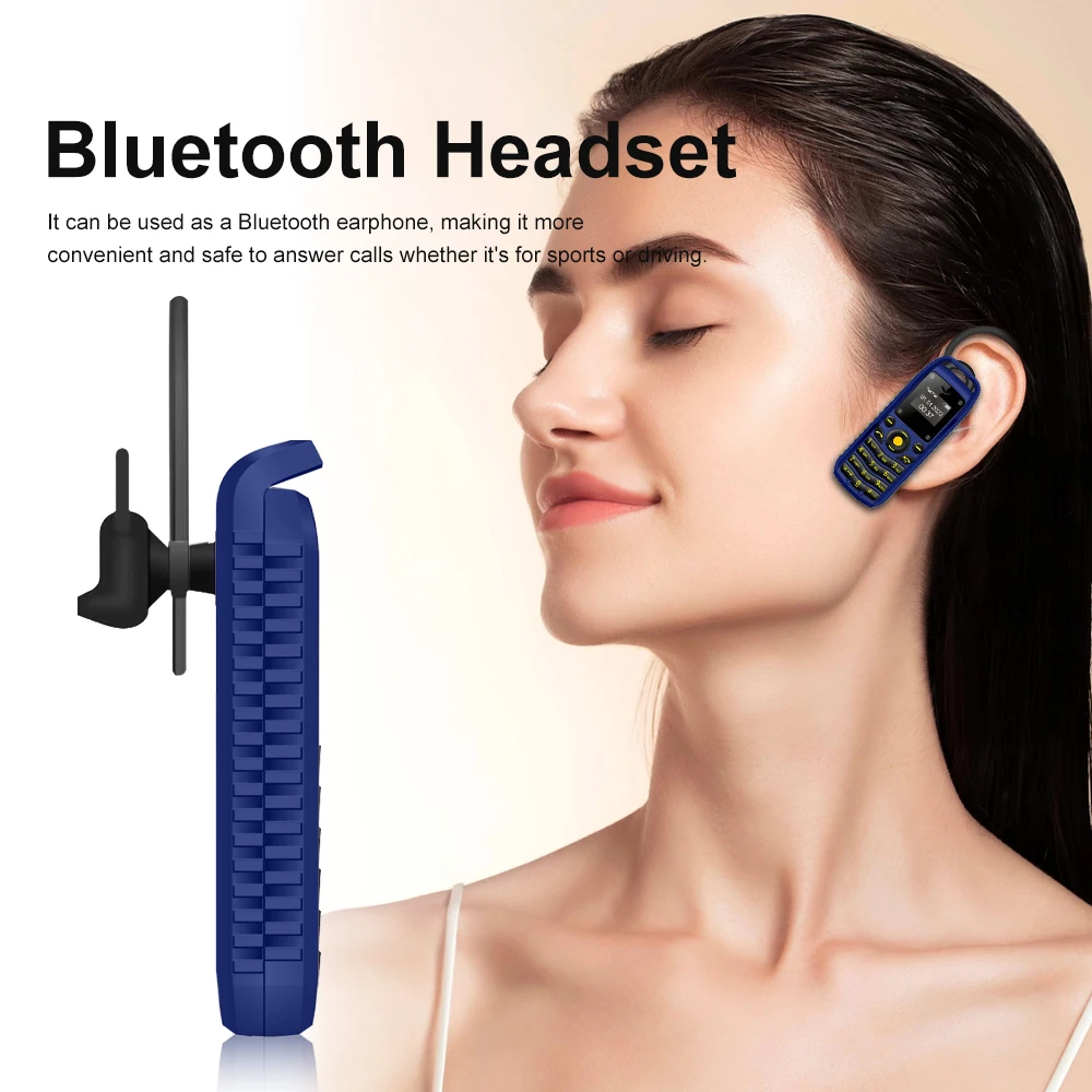 SERVO B25 Mini Mobile Phone 2 SIM Standby Bluetooth Dialing Magic Voice Sync Music Blacklist Durable Little Telephones Low-Price