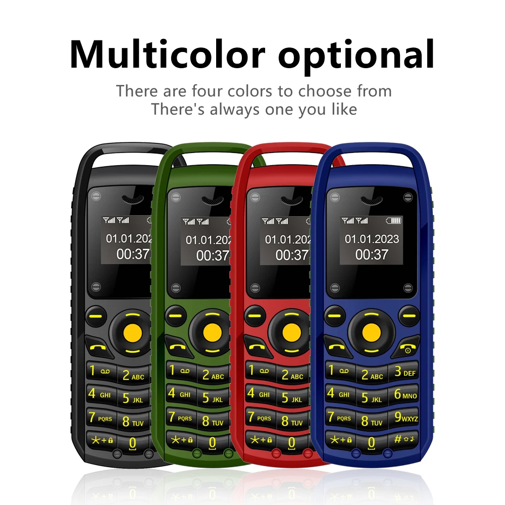 SERVO B25 Mini Mobile Phone 2 SIM Standby Bluetooth Dialing Magic Voice Sync Music Blacklist Durable Little Telephones Low-Price