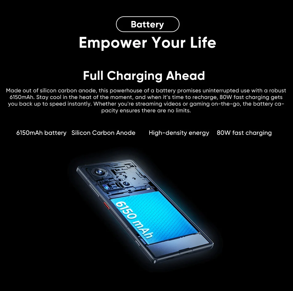 nubia Z70 Ultra 5G Smartphone Global Version Snapdragon 8 Elite 6.85'' 144Hz OLED Display 6150mAh Battery 64MP Camera Android 15