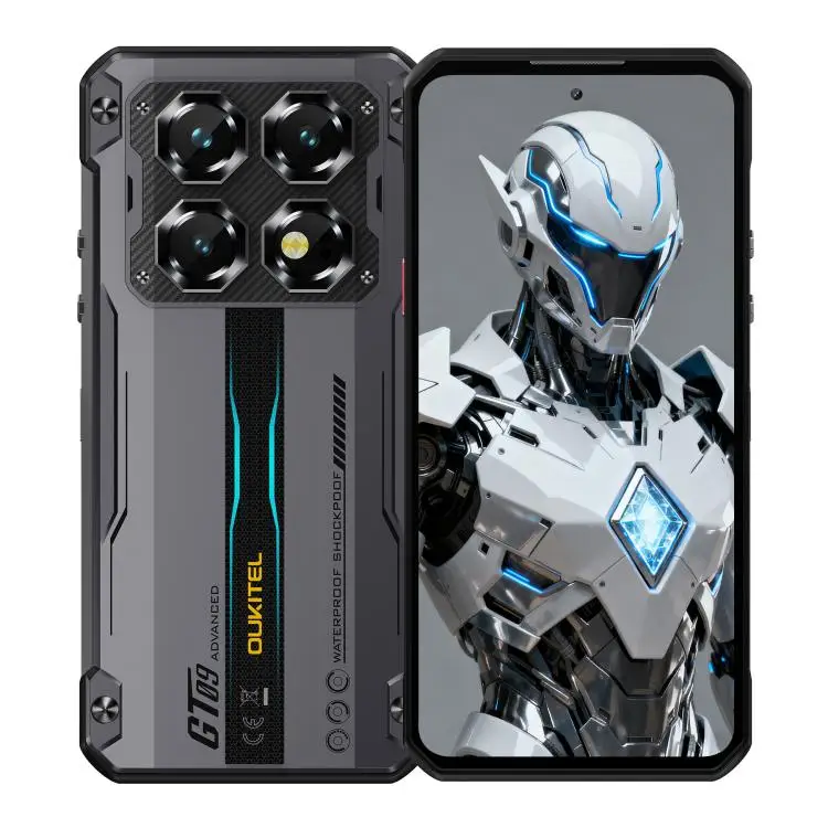 Oukitel WP60 Rugged Phone 48GB(16+32) +512GB 108MP Camera Side Fingerprint 7.2” Display Android 15 MTK 7025 NFC 5G Smartphone