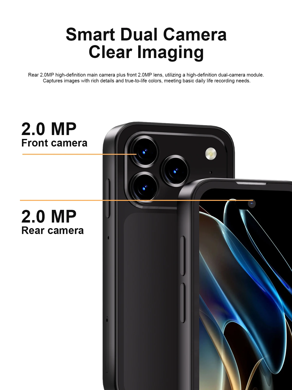 SERVO Mini Smartphone 3.75" HD Display 3G WCDMA Android Dual SIM Face Unlock GPS Video Player Unlocked Pocket Small Mobile Phone