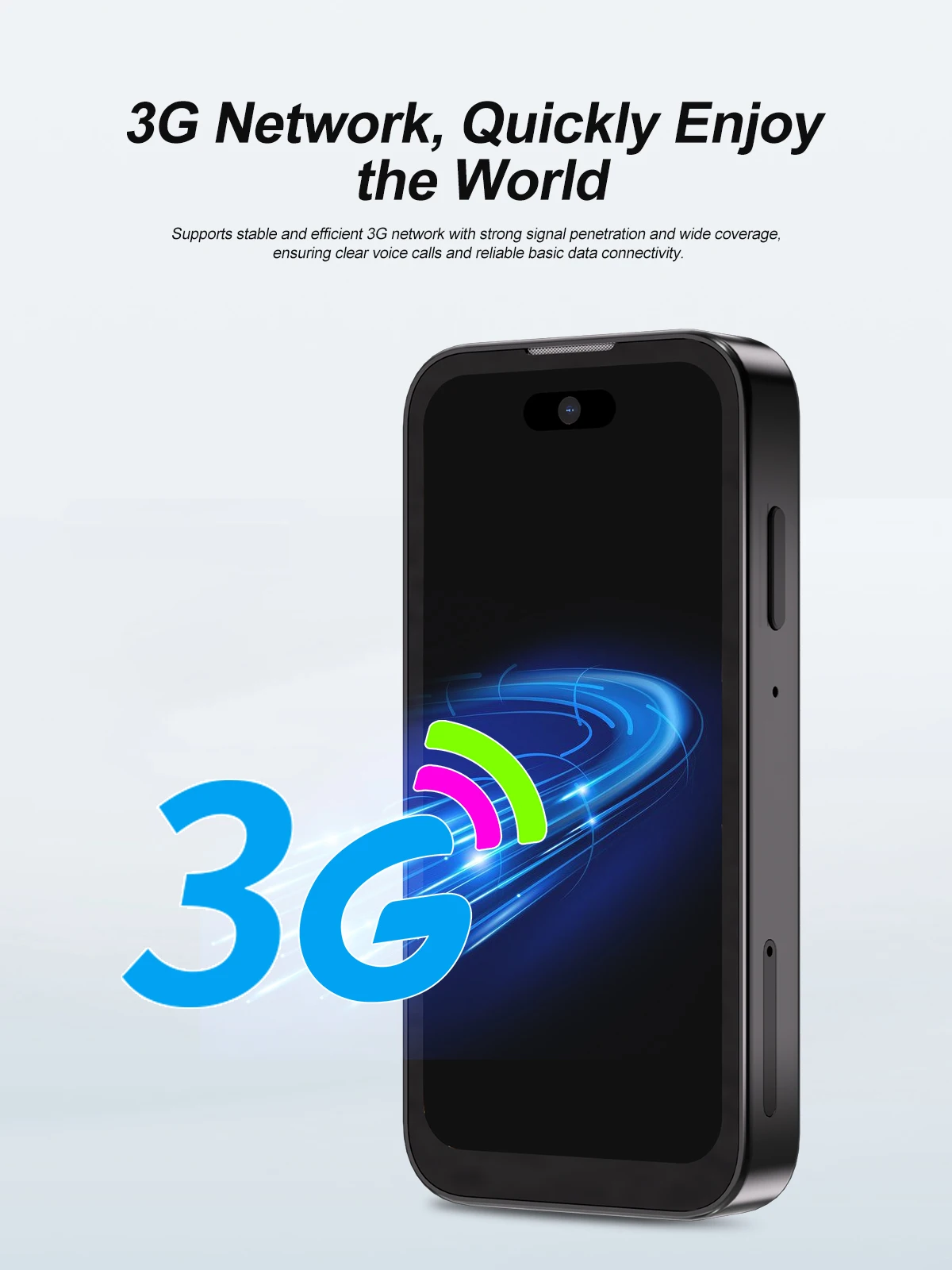 SERVO Mini Smartphone 3.75" HD Display 3G WCDMA Android Dual SIM Face Unlock GPS Video Player Unlocked Pocket Small Mobile Phone