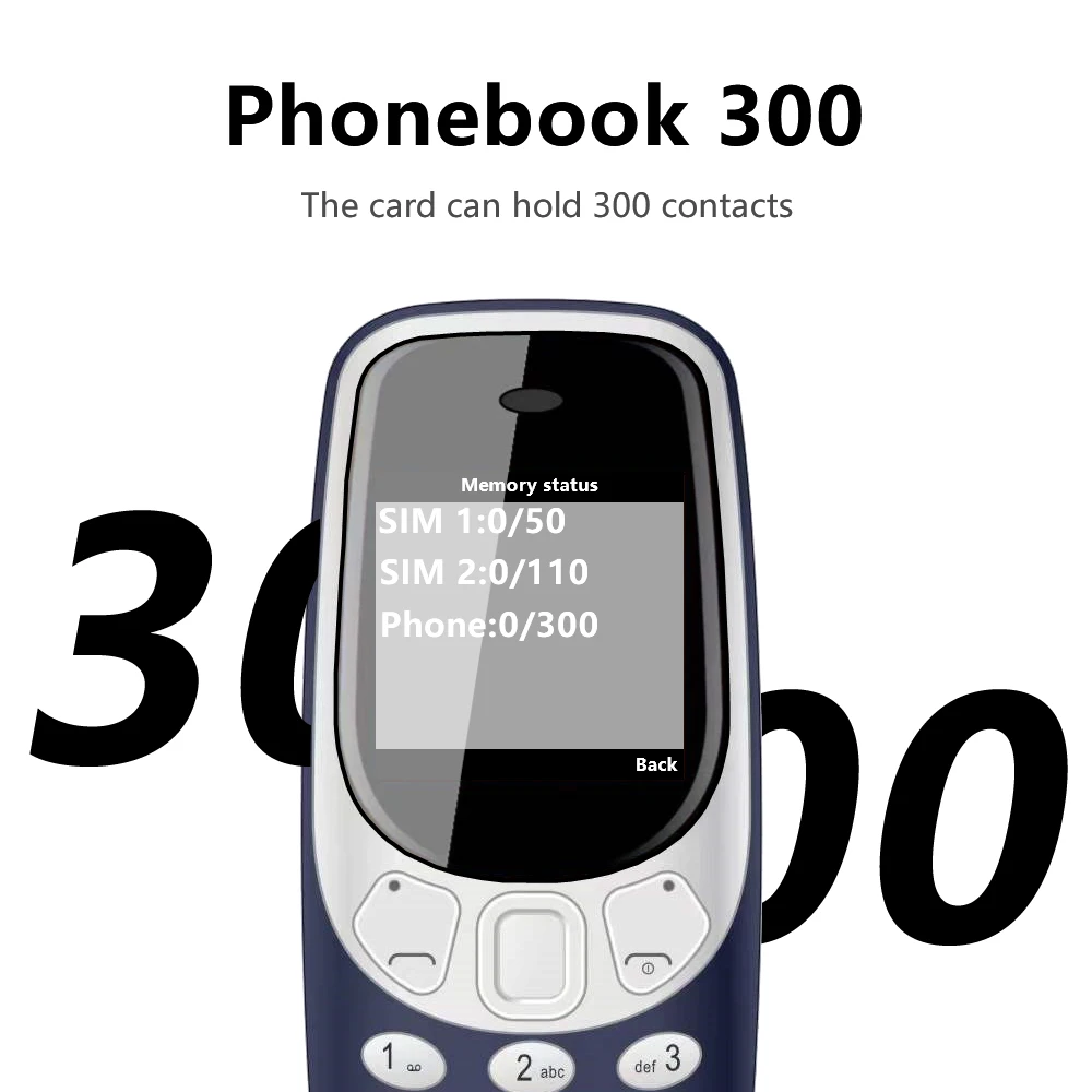 SERVO Q3308Pro 3 SIM Card Mini Mobile Phone Bluetooth Dial Magic Voice FM Call Recorder 1.33inch Small Pocket Button Cell Phones