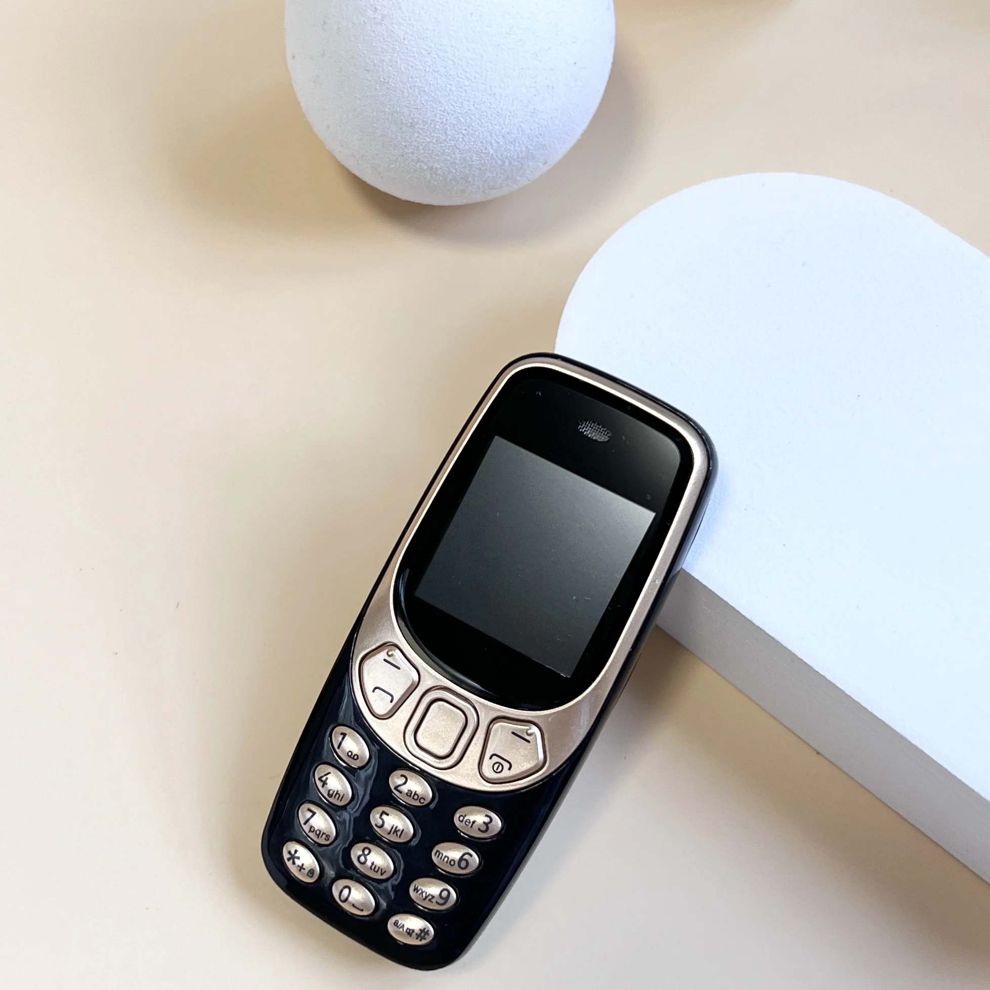 SERVO Q3308Pro 3 SIM Card Mini Mobile Phone Bluetooth Dial Magic Voice FM Call Recorder 1.33inch Small Pocket Button Cell Phones