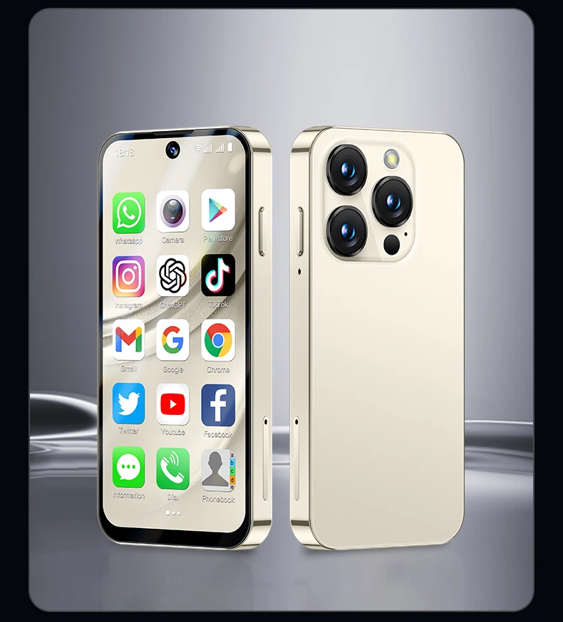 SERVO 19PRO 4G LTE Mini Smartphone Dual SIM Cards Android 12.0 System 32GB/64GB/128GB ROM Play Store OTG 3.88" Small Smart Phone