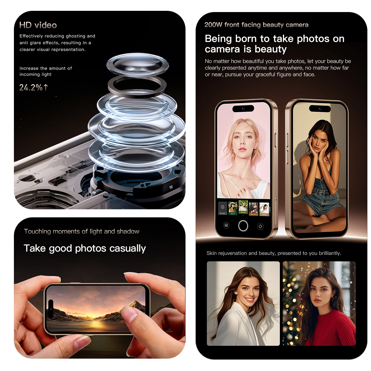 ONEMYTH M17 Pro 3.99-inch Android 4G Mini Smartphone 3GB RAM 64GB ROM Dual SIM 2000mAh WiFi With More Apps