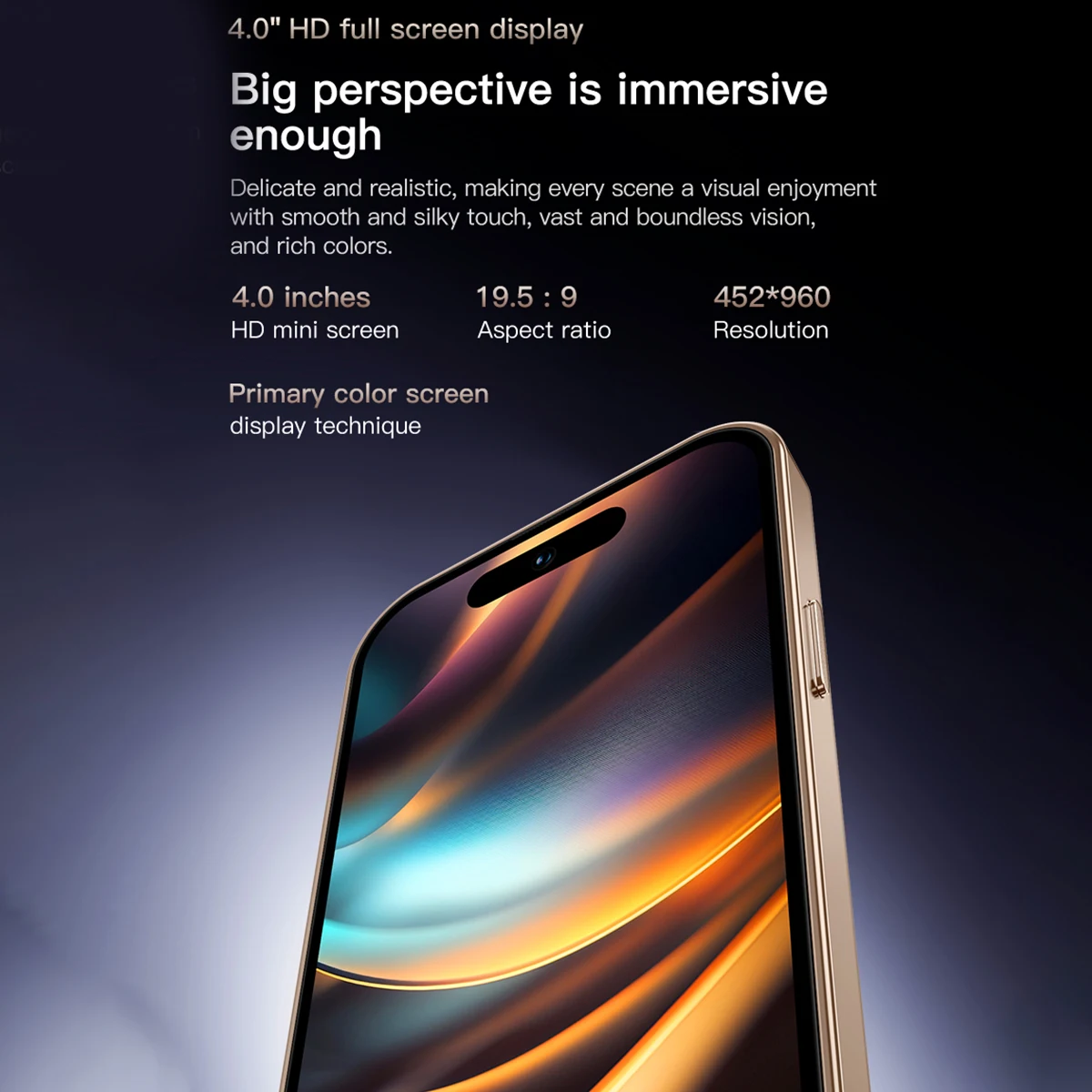 ONEMYTH M17 Pro 3.99-inch Android 4G Mini Smartphone 3GB RAM 64GB ROM Dual SIM 2000mAh WiFi With More Apps