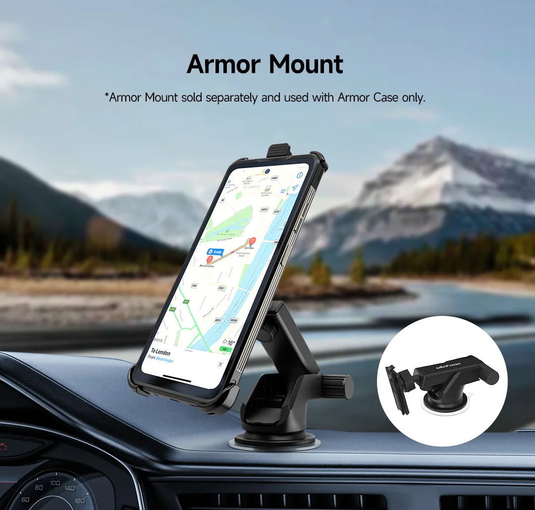 Ulefone Armor 25T 4G Rugged Phone Android 14 33W 50MP+64MP Night Camera NFC Waterproof Smartphone 6.78" 120Hz 256GB ROM Global