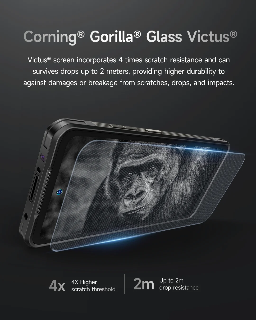 Ulefone Armor 25T 4G Rugged Phone Android 14 33W 50MP+64MP Night Camera NFC Waterproof Smartphone 6.78" 120Hz 256GB ROM Global