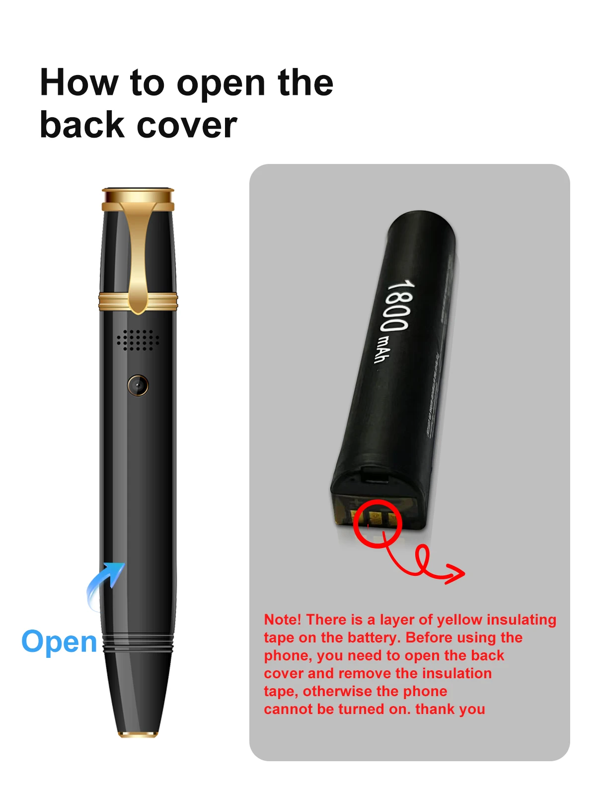 SERVO BM111 Pen Mobile Phone Dual SIM Standby Camera Bluetooth Dialer FM Radio Magic Voice 1800mAh Cellphone Handwriting Pen Fan